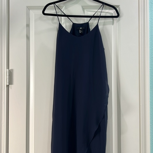 H&M midi high-low chiffon dress - Picture 4 of 5